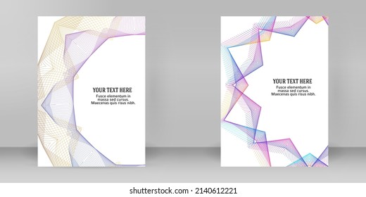 Business templates for multipurpose presentation. Easy editable vector EPS 10 layout. design brochure A4 format advertising, for new product newsletters, technology graphics, report firm, event party