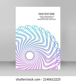 Business templates for multipurpose presentation. Easy editable vector EPS 10 layout. design brochure A4 format advertising, for new product newsletters, technology graphics, report firm, event party
