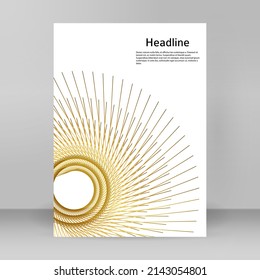 Business templates for multipurpose presentation. Easy editable vector EPS 10 layout. design brochure A4 format advertising, for new product newsletters, technology graphics, report firm, event party