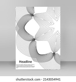 Plantillas de negocio para presentación multipropósito. Diseño de EPS 10 vector fácil de editar. publicidad en formato A4 del folleto de diseño para nuevos boletines de productos, gráficos de tecnología, firma de informes, fiesta de eventos