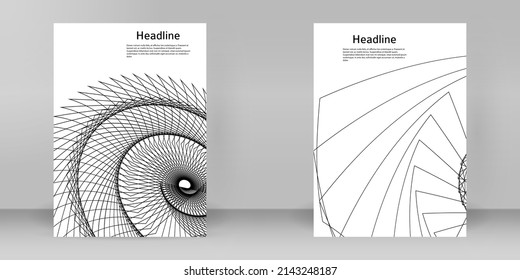 Business templates for multipurpose presentation. Easy editable vector EPS 10 layout. design brochure A4 format advertising, for new product newsletters, technology graphics, report firm, event party
