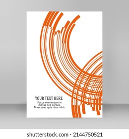 Business templates for multipurpose presentation. Easy editable vector EPS 10 layout. design brochure A4 format advertising, for new product newsletters, technology graphics, report firm, event party