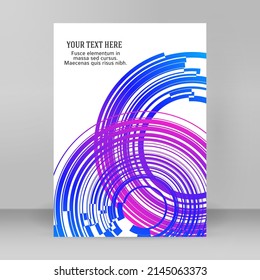 Business templates for multipurpose presentation. Easy editable vector EPS 10 layout. design brochure A4 format advertising, for new product newsletters, technology graphics, report firm, event party
