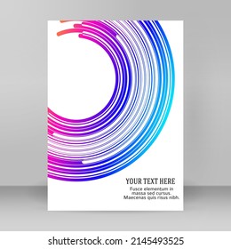 Plantillas de negocio para presentación multipropósito. Diseño de EPS 10 vector fácil de editar. publicidad en formato A4 del folleto de diseño para nuevos boletines de productos, gráficos de tecnología, firma de informes, fiesta de eventos