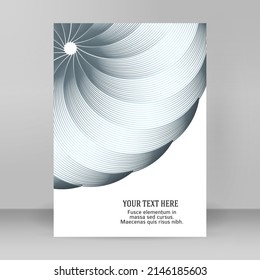 Plantillas de negocio para presentación multipropósito. Diseño de EPS 10 vector fácil de editar. publicidad en formato A4 del folleto de diseño para nuevos boletines de productos, gráficos de tecnología, firma de informes, fiesta de eventos