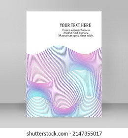 Plantillas de negocio para presentación multipropósito. Diseño de EPS 10 vector fácil de editar. publicidad en formato A4 del folleto de diseño para nuevos boletines de productos, gráficos de tecnología, firma de informes, fiesta de eventos