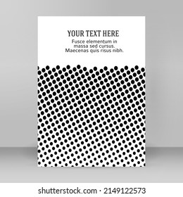Plantillas de negocio para presentación multipropósito. Diseño de EPS 10 vector fácil de editar. publicidad en formato A4 del folleto de diseño para nuevos boletines de productos, gráficos de tecnología, firma de informes, fiesta de eventos
