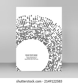 Business templates for multipurpose presentation. Easy editable vector EPS 10 layout. design brochure A4 format advertising, for new product newsletters, technology graphics, report firm, event party