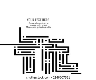 Business-Vorlagen für Mehrzweck-Präsentationen. Einfach bearbeitbares EPS10-Layout. Design-Broschüre A4-Format-Werbung, für neue Produkt-Newsletter, Technologiegrafiken, Berichtsfirma, Veranstaltungspartei