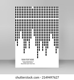 Business templates for multipurpose presentation. Easy editable vector EPS 10 layout. design brochure A4 format advertising, for new product newsletters, technology graphics, report firm, event party