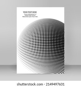 Plantillas de negocio para presentación multipropósito. Diseño de EPS 10 vector fácil de editar. publicidad en formato A4 del folleto de diseño para nuevos boletines de productos, gráficos de tecnología, firma de informes, fiesta de eventos