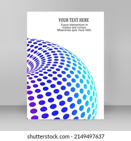 Business templates for multipurpose presentation. Easy editable vector EPS 10 layout. design brochure A4 format advertising, for new product newsletters, technology graphics, report firm, event party