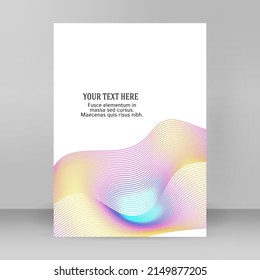 Business templates for multipurpose presentation. Easy editable vector EPS 10 layout. design brochure A4 format advertising, for new product newsletters, technology graphics, report firm, event party