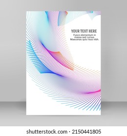 Business templates for multipurpose presentation. Easy editable vector EPS 10 layout. design brochure A4 format advertising, for new product newsletters, technology graphics, report firm, event party