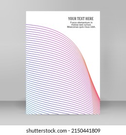 Plantillas de negocio para presentación multipropósito. Diseño de EPS 10 vector fácil de editar. publicidad en formato A4 del folleto de diseño para nuevos boletines de productos, gráficos de tecnología, firma de informes, fiesta de eventos
