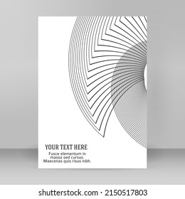 Business templates for multipurpose presentation. Easy editable vector EPS 10 layout. design brochure A4 format advertising, for new product newsletters, technology graphics, report firm, event party