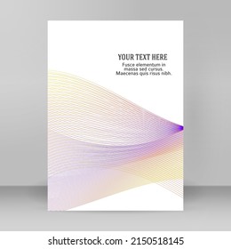 Business templates for multipurpose presentation. Easy editable vector EPS 10 layout. design brochure A4 format advertising, for new product newsletters, technology graphics, report firm, event party