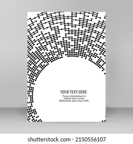 Business templates for multipurpose presentation. Easy editable vector EPS 10 layout. design brochure A4 format advertising, for new product newsletters, technology graphics, report firm, event party