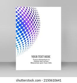Plantillas de negocio para presentación multipropósito. Diseño de EPS 10 vector fácil de editar. publicidad en formato A4 del folleto de diseño para nuevos boletines de productos, gráficos de tecnología, firma de informes, fiesta de eventos