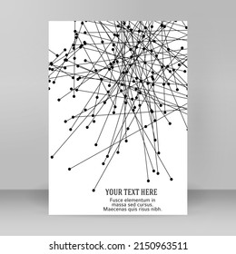 Business templates for multipurpose presentation. Easy editable vector EPS 10 layout. design brochure A4 format advertising, for new product newsletters, technology graphics, report firm, event party
