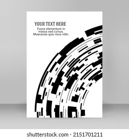 Business templates for multipurpose presentation. Easy editable vector EPS 10 layout. design brochure A4 format advertising, for new product newsletters, technology graphics, report firm, event party