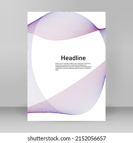 Plantillas de negocio para presentación multipropósito. Diseño de EPS 10 vector fácil de editar. publicidad en formato A4 del folleto de diseño para nuevos boletines de productos, gráficos de tecnología, firma de informes, fiesta de eventos