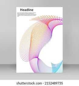 Business templates for multipurpose presentation. Easy editable vector EPS 10 layout. design brochure A4 format advertising, for new product newsletters, technology graphics, report firm, event party