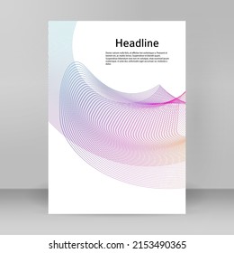 Business templates for multipurpose presentation. Easy editable vector EPS 10 layout. design brochure A4 format advertising, for new product newsletters, technology graphics, report firm, event party