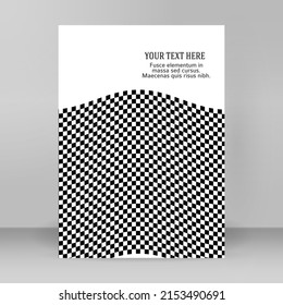 Plantillas de negocio para presentación multipropósito. Diseño de EPS 10 vector fácil de editar. publicidad en formato A4 del folleto de diseño para nuevos boletines de productos, gráficos de tecnología, firma de informes, fiesta de eventos