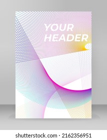 Business templates for multipurpose presentation. Easy editable vector EPS 10 layout. design brochure A4 format advertising, for new product newsletters, technology graphics, report firm, event party