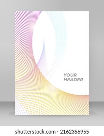 Business templates for multipurpose presentation. Easy editable vector EPS 10 layout. design brochure A4 format advertising, for new product newsletters, technology graphics, report firm, event party