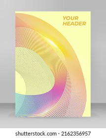 Plantillas de negocio para presentación multipropósito. Diseño de EPS 10 vector fácil de editar. publicidad en formato A4 del folleto de diseño para nuevos boletines de productos, gráficos de tecnología, firma de informes, fiesta de eventos