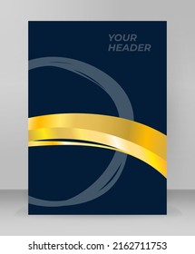 Business templates for multipurpose presentation. Easy editable vector EPS 10 layout. design brochure A4 format advertising, for new product newsletters, technology graphics, report firm, event party