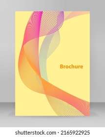 Business-Vorlagen für Mehrzweck-Präsentationen. Einfach bearbeitbares EPS10-Layout. Design-Broschüre A4-Format-Werbung, für neue Produkt-Newsletter, Technologiegrafiken, Berichtsfirma, Veranstaltungspartei