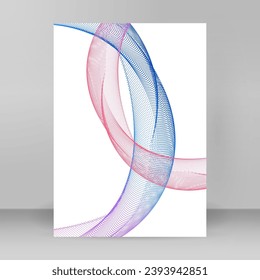 Plantillas de negocio para presentación multipropósito. Diseño de EPS 10 vector fácil de editar. publicidad en formato A4 del folleto de diseño para nuevos boletines de productos, gráficos de tecnología, firma de informes, fiesta de eventos