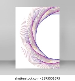 Business templates for multipurpose presentation. Easy editable vector EPS 10 layout. design brochure A4 format advertising, for new product newsletters, technology graphics, report firm, event party