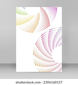 Plantillas de negocio para presentación multipropósito. Diseño de EPS 10 vector fácil de editar. publicidad en formato A4 del folleto de diseño para nuevos boletines de productos, gráficos de tecnología, firma de informes, fiesta de eventos