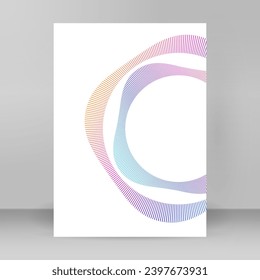 Business-Vorlagen für Mehrzweck-Präsentationen. Einfach bearbeitbares EPS10-Layout. Design-Broschüre A4-Format-Werbung, für neue Produkt-Newsletter, Technologiegrafiken, Berichtsfirma, Veranstaltungspartei