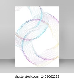 Plantillas de negocio para presentación multipropósito. Diseño de EPS 10 vector fácil de editar. Diseño de publicidad en formato A4 para el nuevo producto 