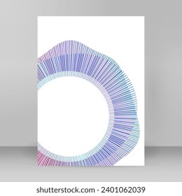 Business templates for multipurpose presentation. Easy editable vector EPS 10 layout. Design brochure A4 format advertising, for new product 