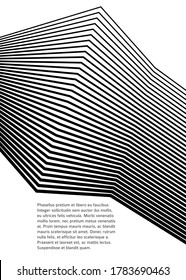 Plantillas de negocio para diapositivas de presentación multipropósito. Fácil edición vectorial EPS 10 diseños folleto vertical formato A4, informe anual maqueta colores gráficos en blanco negro. Elementos de diseño 