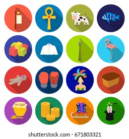 business, textiles, nature and other web icon in flat style. recreation, entertainment, restaurant, icons in set collection.