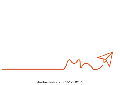 Business thin line background vector eps 10