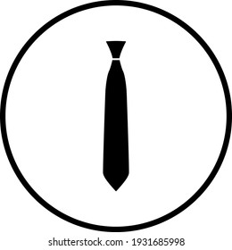 Icono de vínculo comercial. Diseño delgado del patrón de círculo. Ilustración vectorial.