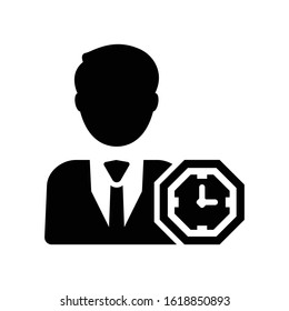 Business Time Plan, Management Icon