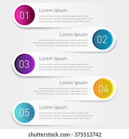 Business timeline element for Infographic. Easy to use for your business projects templates for presentation and training. Simple Editable Graphic infographics elements. Vector illustration.