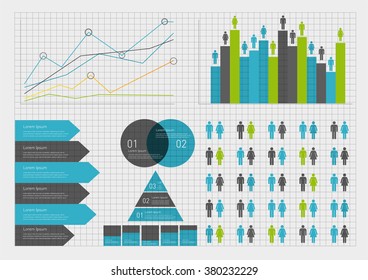 Business timeline element for Infographic. Easy to use for your business projects templates for presentation and training. Simple Editable Graphic infographics elements. Vector illustration.
