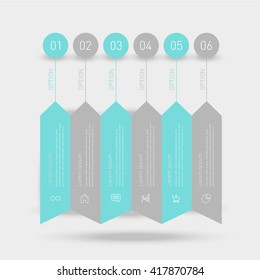 Business timeline element for Infographic. Easy to use for your business projects templates for presentation and training. Simple Editable Graphic infographics elements. Vector illustration.