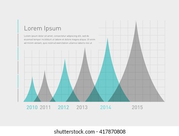 Business timeline element for Infographic. Easy to use for your business projects templates for presentation and training. Simple Editable Graphic infographics elements. Vector illustration.