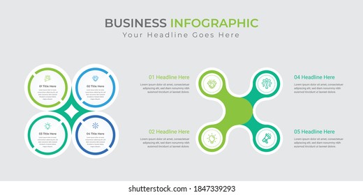 Business Timeline infographics design vector with icon.